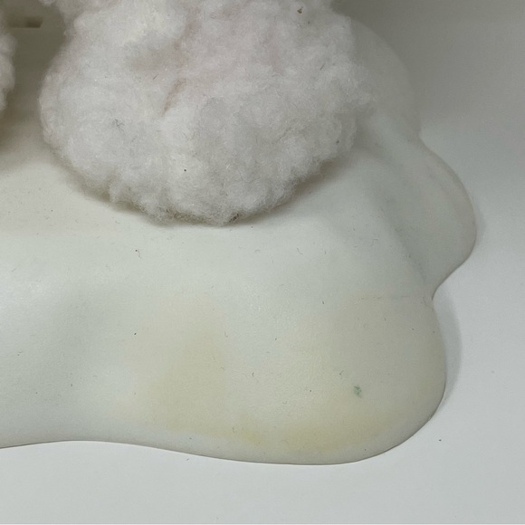 Vintage Telco Motion-ette blonde girl Blue Eyes in white snowsuit automatic move - Picture 6 of 11